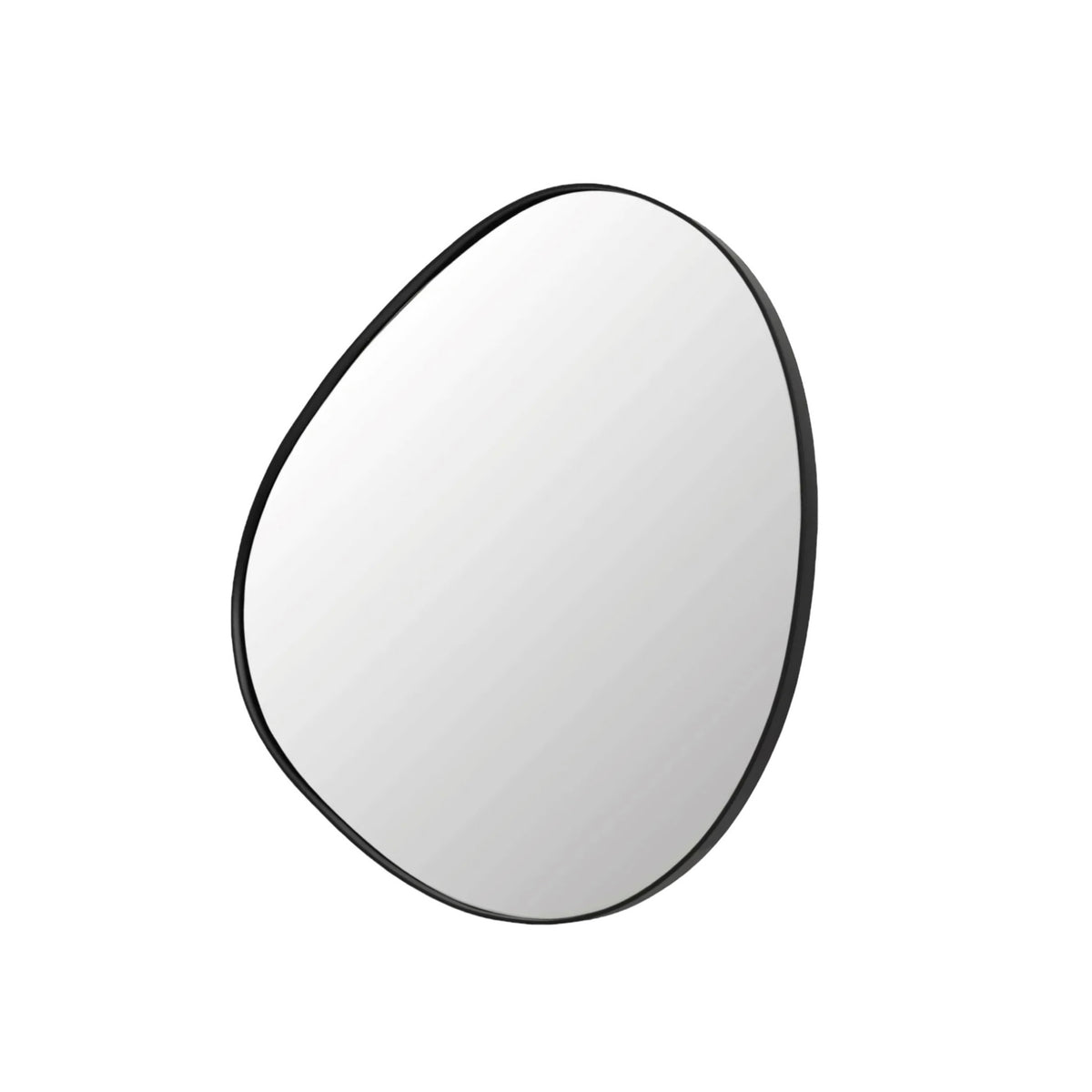 Edwin black asymmetrical mirror – Design Angels